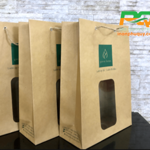 Sử dụng túi giấy đựng rượu giúp bảo vệ môi trường